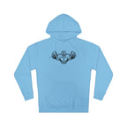 Unisex Hooded Sweatshirt - Gym Strength Design for Fitness Enthusiasts
