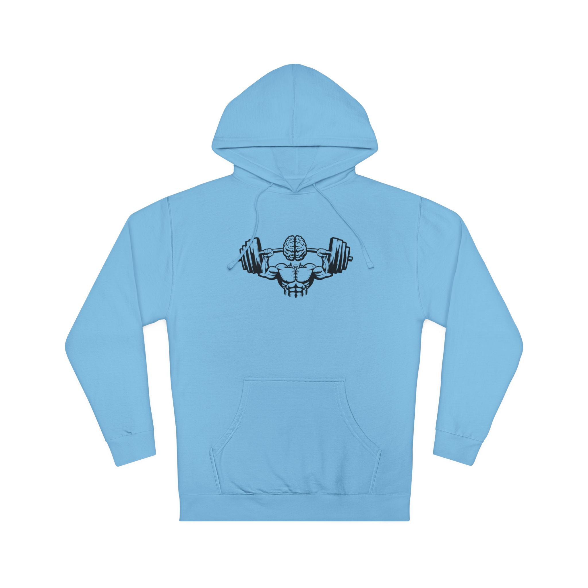 Unisex Hooded Sweatshirt - Gym Strength Design for Fitness Enthusiasts