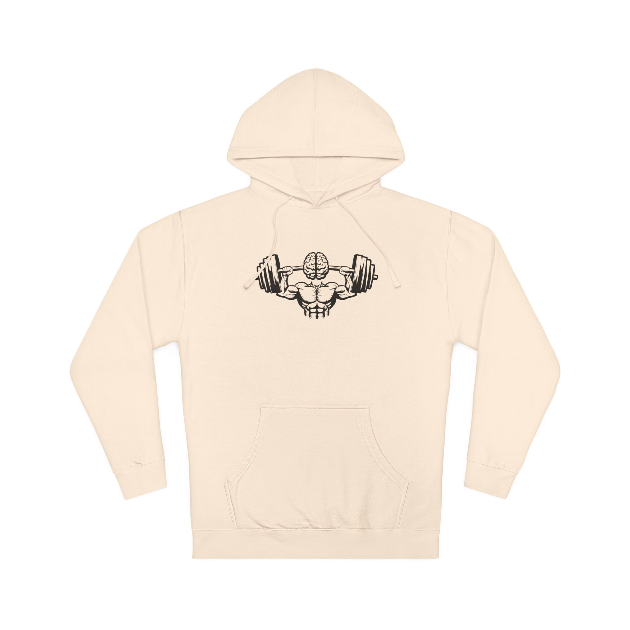 Unisex Hooded Sweatshirt - Gym Strength Design for Fitness Enthusiasts