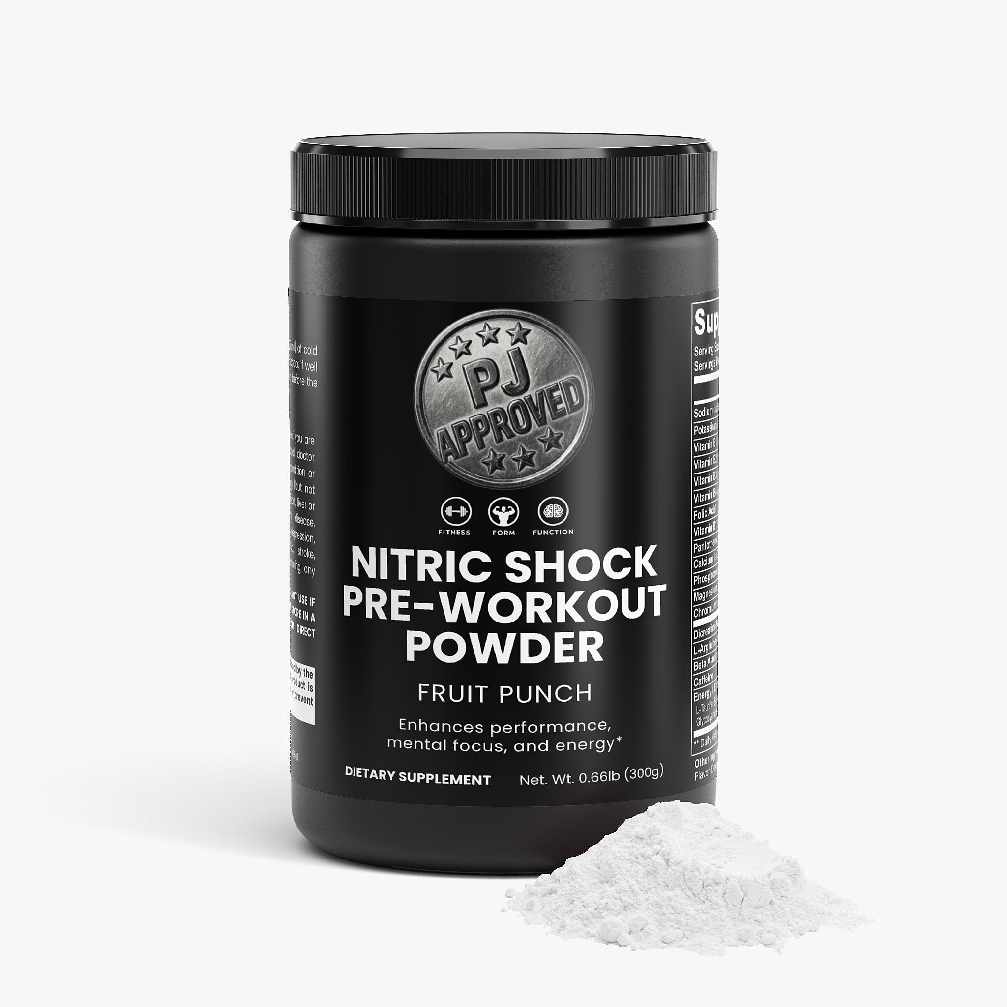 Nitric Shock Pre-Workout Powder (Fruit Punch)