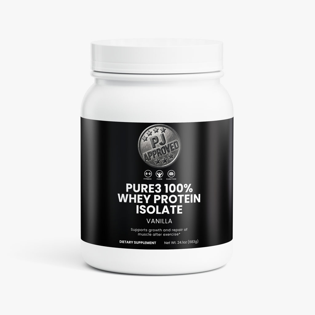 Pure3 100% Whey Protein Isolate (Vanilla)