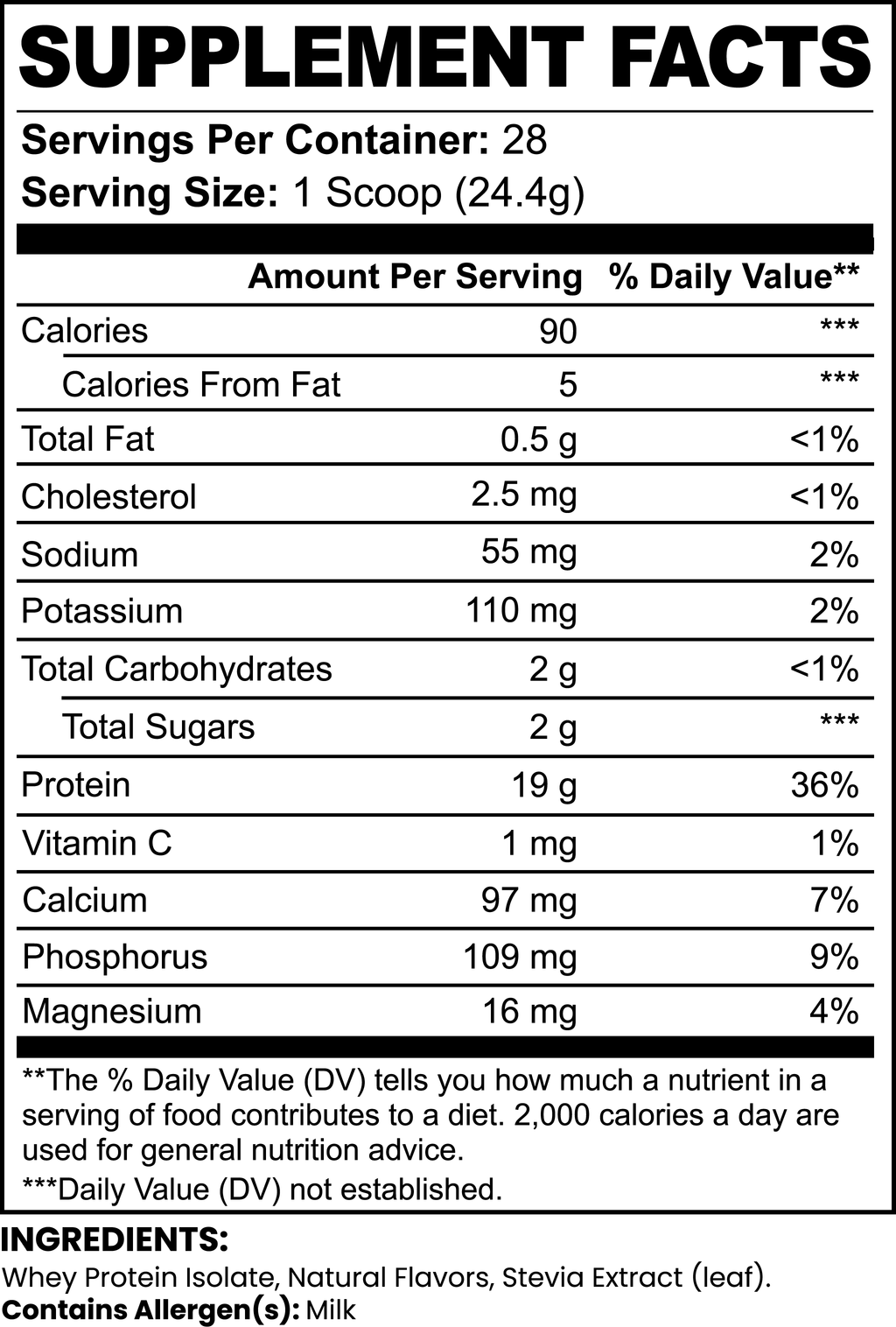 Pure3 100% Whey Protein Isolate
