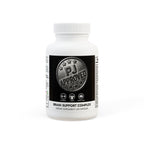 Supplement bottle labeled 'PJ Approved' on a white background