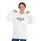 Unisex Hooded Sweatshirt - Gym Strength Design for Fitness Enthusiasts