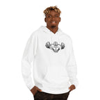 Unisex Hooded Sweatshirt - Gym Strength Design for Fitness Enthusiasts