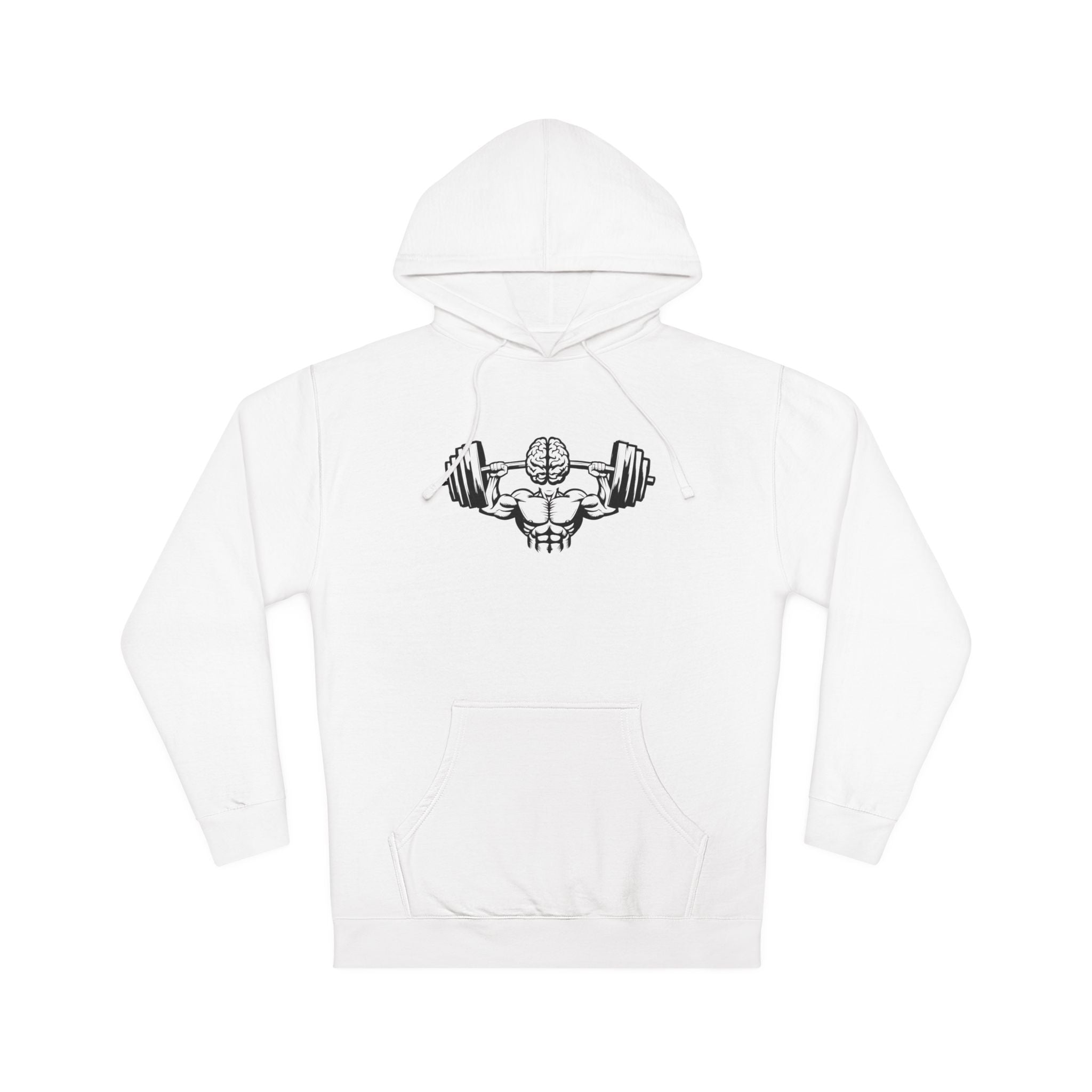 Unisex Hooded Sweatshirt - Gym Strength Design for Fitness Enthusiasts