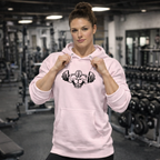 Unisex Hooded Sweatshirt - Gym Strength Design for Fitness Enthusiasts