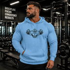 Unisex Hooded Sweatshirt - Gym Strength Design for Fitness Enthusiasts
